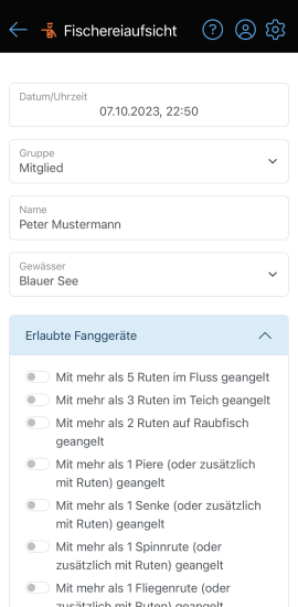 Mitgliederverwaltung - Übersicht